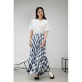 チェックボリュームスカート | AZUL BY MOUSSY | 詳細画像33 