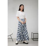 チェックボリュームスカート | AZUL BY MOUSSY | 詳細画像34 
