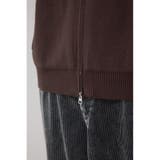 ジップアップ襟付きニットカーディガン | AZUL BY MOUSSY | 詳細画像23 