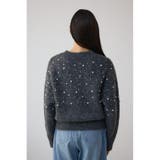 パールビジューニットトップス | AZUL BY MOUSSY | 詳細画像17 