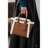 CAM | フェイクムートンハンドバッグ | AZUL BY MOUSSY