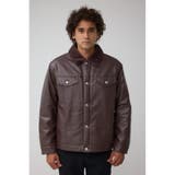 ボアライニング合皮ブルゾン | AZUL BY MOUSSY | 詳細画像21 