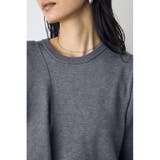 サイドラッフルペプラムニットトップス | AZUL BY MOUSSY | 詳細画像23 