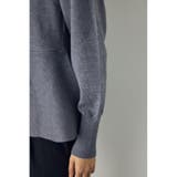 サイドラッフルペプラムニットトップス | AZUL BY MOUSSY | 詳細画像24 
