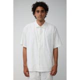 総柄パイルジャガードシャツ | AZUL BY MOUSSY | 詳細画像4 