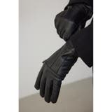BLK | レザーグローブ | AZUL BY MOUSSY
