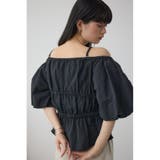 パフショルダー2WAYブラウス | AZUL BY MOUSSY | 詳細画像22