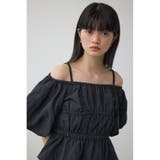 BLK | パフショルダー2WAYブラウス | AZUL BY MOUSSY