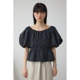 パフショルダー2WAYブラウス | AZUL BY MOUSSY | 詳細画像25