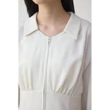 ウエストタック切り替えフレアワンピース | AZUL BY MOUSSY | 詳細画像8