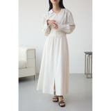 L/BEG1 | ウエストタック切り替えフレアワンピース | AZUL BY MOUSSY