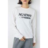 フロッキーロゴロンT | AZUL BY MOUSSY | 詳細画像1