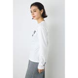 フロッキーロゴロンT | AZUL BY MOUSSY | 詳細画像2