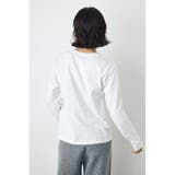 フロッキーロゴロンT | AZUL BY MOUSSY | 詳細画像3