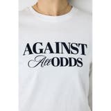 フロッキーロゴロンT | AZUL BY MOUSSY | 詳細画像5