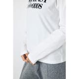 フロッキーロゴロンT | AZUL BY MOUSSY | 詳細画像7