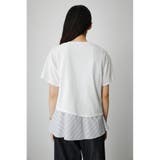 STRIPE TANK LAYERED CUT TOPS | AZUL BY MOUSSY | 詳細画像7 