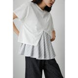 STRIPE TANK LAYERED CUT TOPS | AZUL BY MOUSSY | 詳細画像1 