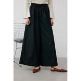 ソフトタッチギャザーワイドパンツ | AZUL BY MOUSSY | 詳細画像2 