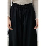 ソフトタッチギャザーワイドパンツ | AZUL BY MOUSSY | 詳細画像8 