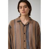 メッシュ開襟長袖シャツ | AZUL BY MOUSSY | 詳細画像23