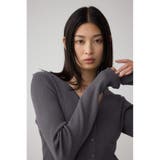 Vネックリブニットカーディガン | AZUL BY MOUSSY | 詳細画像23 