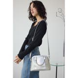 ダブルジッパークリアバッグ | AZUL BY MOUSSY | 詳細画像13 