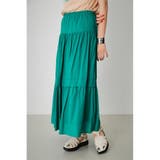 COTTON TIERED SKIRT | AZUL BY MOUSSY | 詳細画像12 