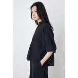 フレンチリネンCOOLMAXショートドルマンシャツ | AZUL BY MOUSSY | 詳細画像10 