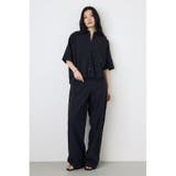 フレンチリネンCOOLMAXショートドルマンシャツ | AZUL BY MOUSSY | 詳細画像12 