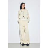 ピグメントピンタックワイドパンツ | AZUL BY MOUSSY | 詳細画像4 