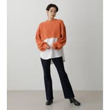 SHORT KNIT SET TOPS 2 | AZUL BY MOUSSY | 詳細画像24