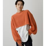SHORT KNIT SET TOPS 2 | AZUL BY MOUSSY | 詳細画像21