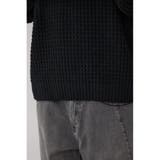 ワッフル編みマットモールニット | AZUL BY MOUSSY | 詳細画像22 