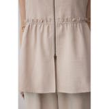 ジップペプラムサイドドロストベスト | AZUL BY MOUSSY | 詳細画像30 