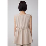 ジップペプラムサイドドロストベスト | AZUL BY MOUSSY | 詳細画像27 