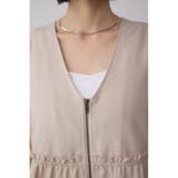 ジップペプラムサイドドロストベスト | AZUL BY MOUSSY | 詳細画像28 