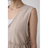 ジップペプラムサイドドロストベスト | AZUL BY MOUSSY | 詳細画像29 