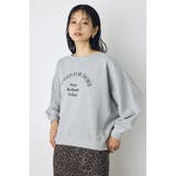 T.GRY | 2WAYロゴ裏毛トップス | AZUL BY MOUSSY