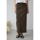 AZUL DENIM レオパードハイウエストスカート | AZUL BY MOUSSY | 詳細画像2