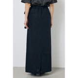 ソフトリネンラップスカート | AZUL BY MOUSSY | 詳細画像4