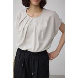 L/GRY1 | フロントタックカットトップス | AZUL BY MOUSSY