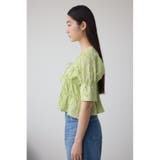 コットンレースパフショルダーブラウス | AZUL BY MOUSSY | 詳細画像25 