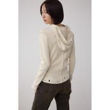 ダメージフーディーリブトップス | AZUL BY MOUSSY | 詳細画像2 