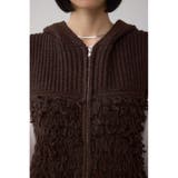 ZIPフーディループニットベスト | AZUL BY MOUSSY | 詳細画像19 