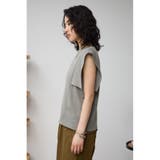 パネルスリーブカットトップス | AZUL BY MOUSSY | 詳細画像39