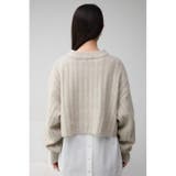 ショートケーブルニットトップス | AZUL BY MOUSSY | 詳細画像28