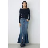 AZUL DENIM マーメイドスカート | AZUL BY MOUSSY | 詳細画像4
