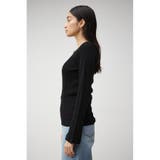 SLEEVE FLARE RIB KNIT TOPS | AZUL BY MOUSSY | 詳細画像16 