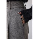 ヘリンボーンワイドパンツ | AZUL BY MOUSSY | 詳細画像10 